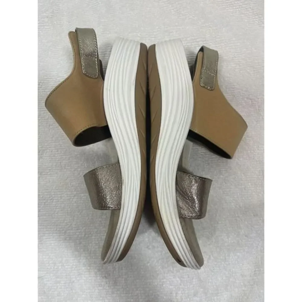 Bionica Yolanda Women’s Size 8.5 Leather Wedge Platform Slingback Comfort Sandal - Picture 8 of 16
